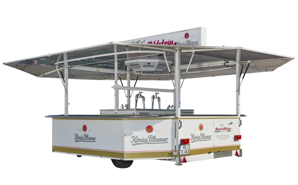Ausschankwagen, groß